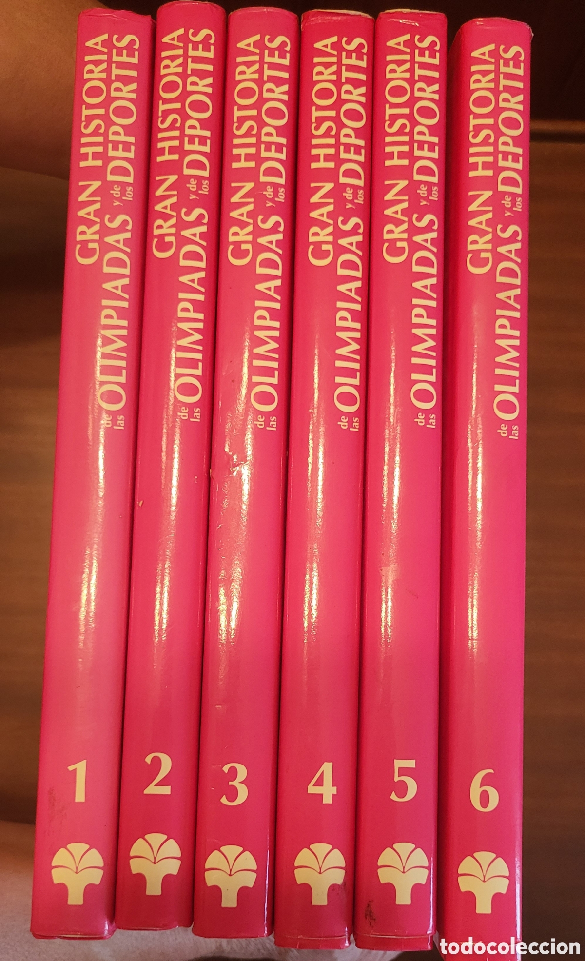 Libros: GRAN HISTORIA de las OLIMPIADAS y de los DEPORTES en 6 TOMOS - Foto 1