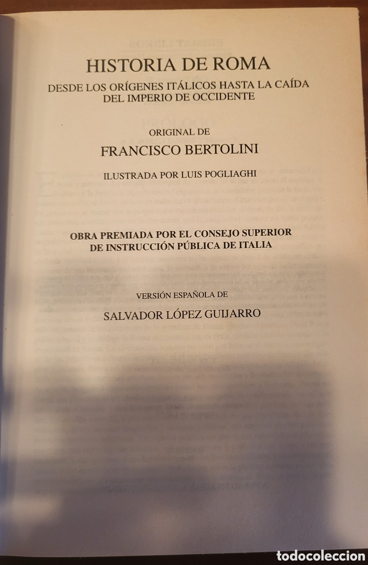 Libros: HISTORIA de ROMA/Francisco Bertolini - Foto 2