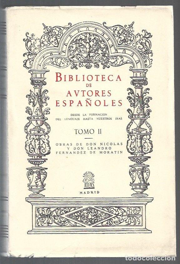 Libros: OBRAS - FERNANDEZ DE MORATIN, NICOLAS Y LEANDRO - Foto 1