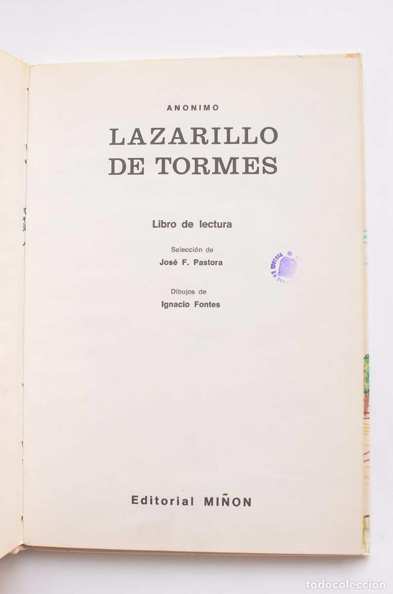 Libros: Lazarillo de Tormes. Libro de lectura - AN&Oacute;NIMO - Foto 2