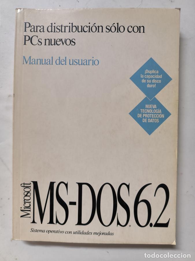 Libros: Microsoft MS-dos 6.2 manual de usuario - tdk131 - - Foto 1