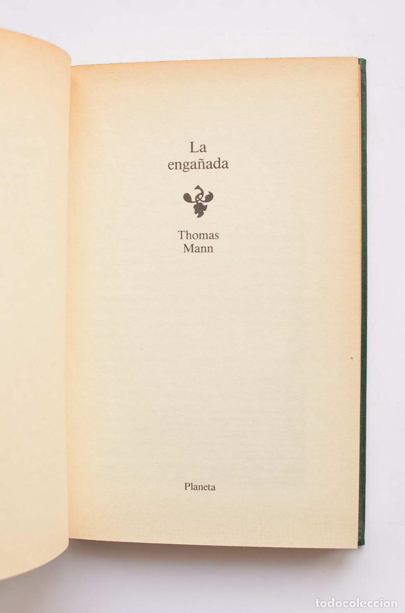 Libros: La enga&ntilde;ada - MANN, Thomas - Foto 2