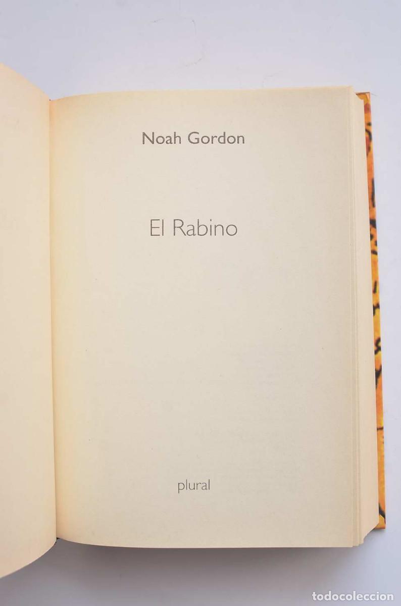 Libros: El rabino - GORDON, Noah - Foto 2