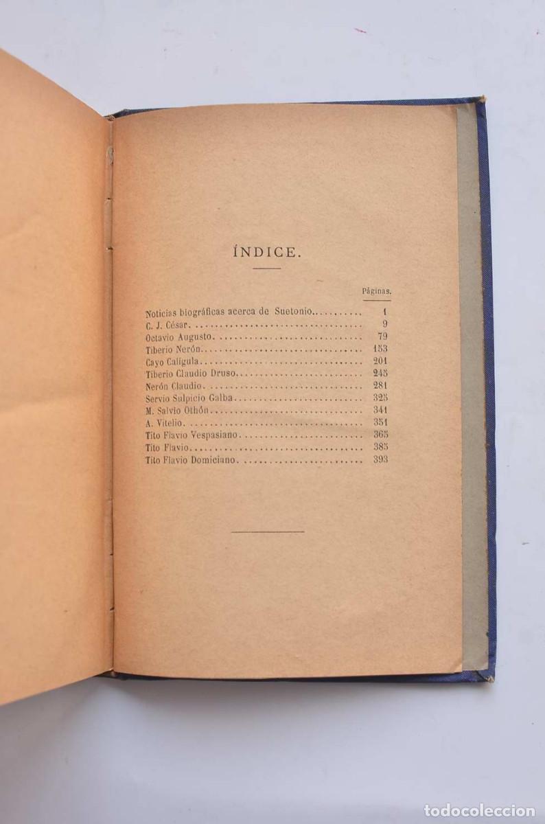 Libros: Los doce c&eacute;sares - SUETONIO, Cayo - Foto 5