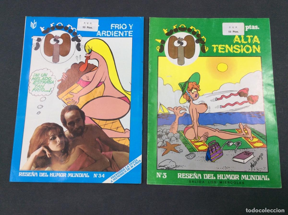 Libros: LOTE DE 2 COMICS EROTICOS - N 34 Y 3 EL TROMPA - Foto 1