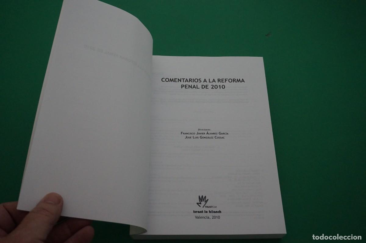 Libros: AMF-30E/ COMENTARIOS A LA REFORMA PENAL DE 2010 - Foto 2