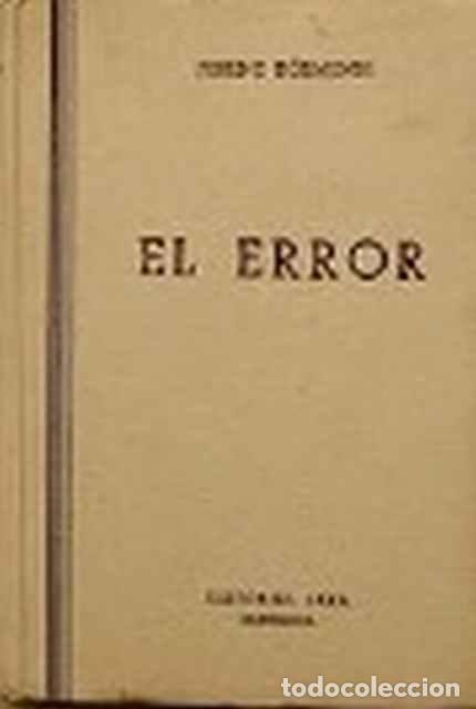 Libros: El error - Ferenc K&ouml;rmendi - Foto 1