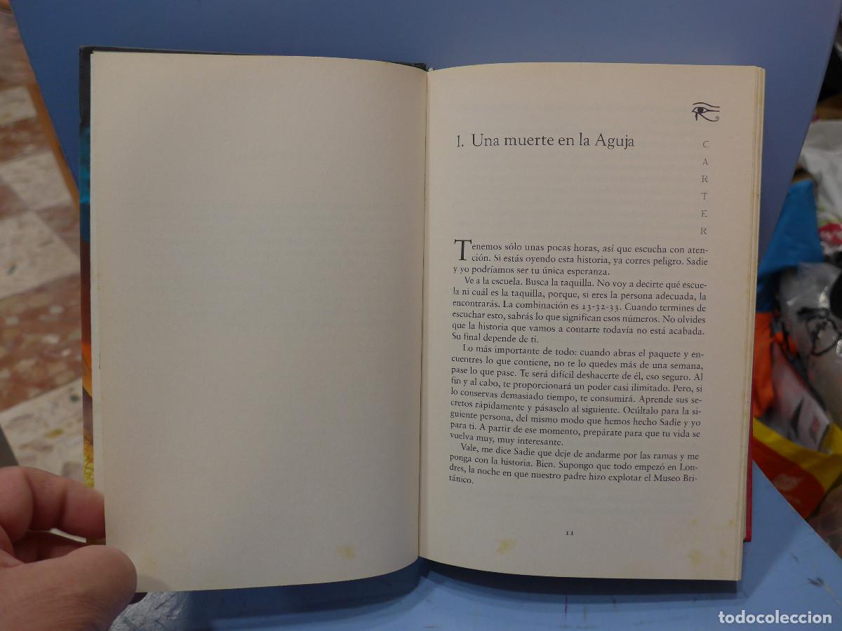 Libros: LA PIRAMIDE ROJA - RICK RIORDAN - CIRCULO DE LECTORES - Foto 9