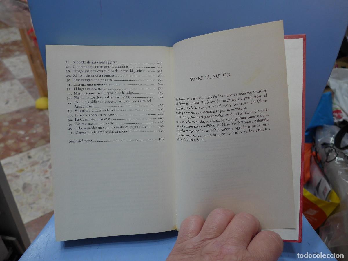 Libros: LA PIRAMIDE ROJA - RICK RIORDAN - CIRCULO DE LECTORES - Foto 11