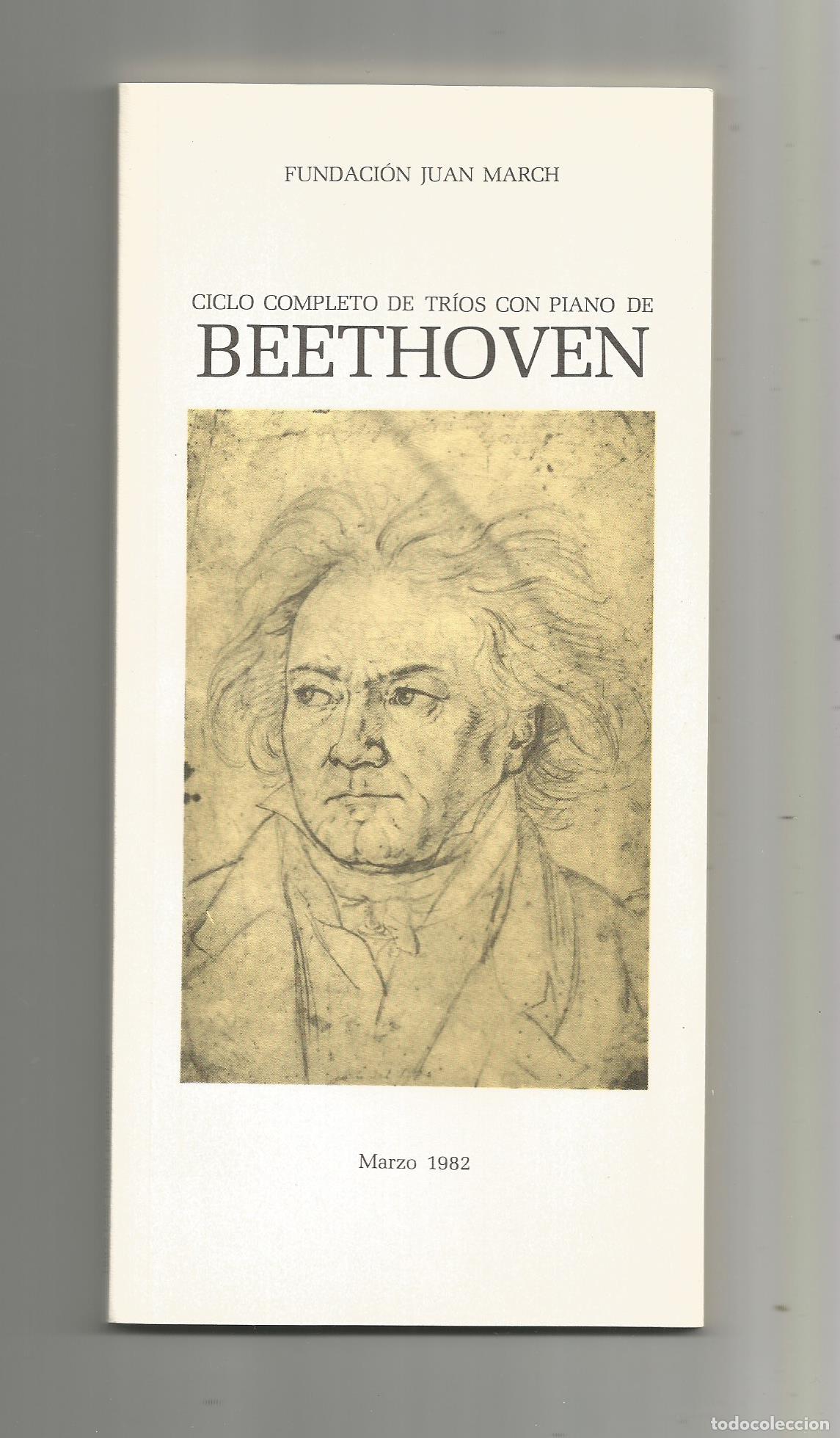 Libros: Ciclo completo de tr&iacute;os con piano de Beethoven. - Foto 1