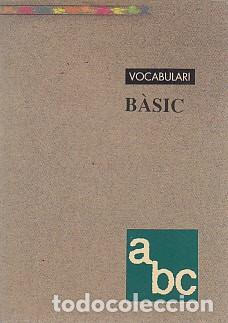 Libros: VOCABULARI B&Agrave;SIC - LACREU, JOSEP (DIRECTOR) - Foto 1