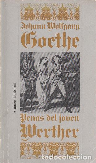 Libros: PENAS DEL JOVEN WERTHER - GOETHE, JOHANN W. - Foto 1