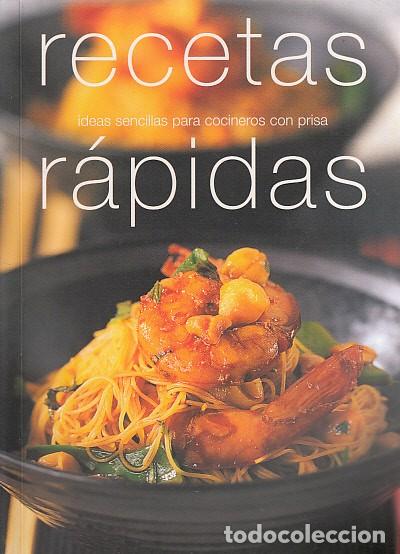 Libros: RECETAS R&Aacute;PIDAS - &Oacute;PTIMA (EDITA) - Foto 1