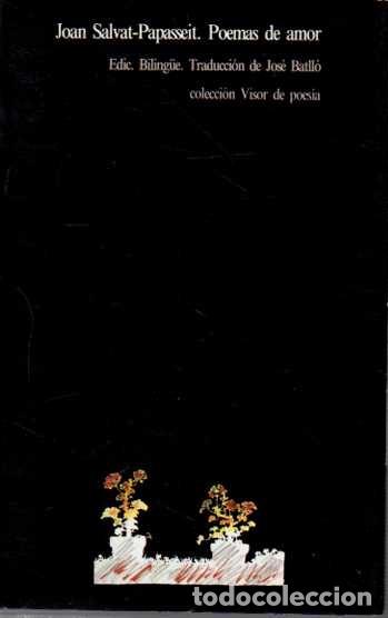Libros: POEMAS DE AMOR. - SALVAT PAPASSEIT, Joan. - Foto 1