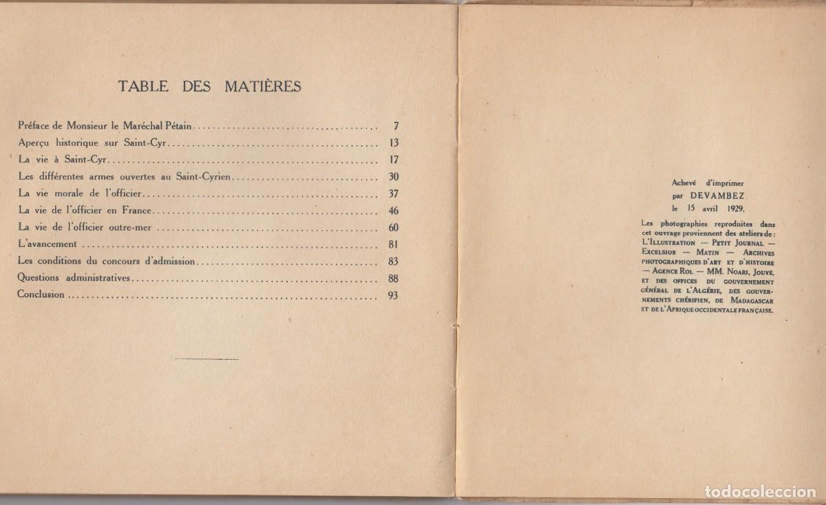 Libros: SAINT-CYR ET LA VIE MILITAIRE. ACU - Foto 3