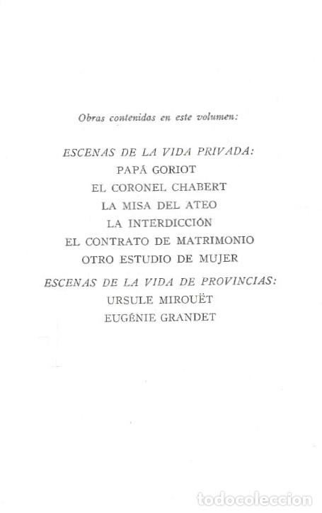 Libros: LA COMEDIA HUMANA. Vol. III. - Balzac. Honor&eacute; de, - Foto 2