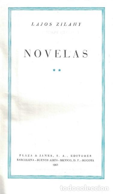 Libros: NOVELAS. Tomo II. - Zilahy. Lajos, - Foto 1