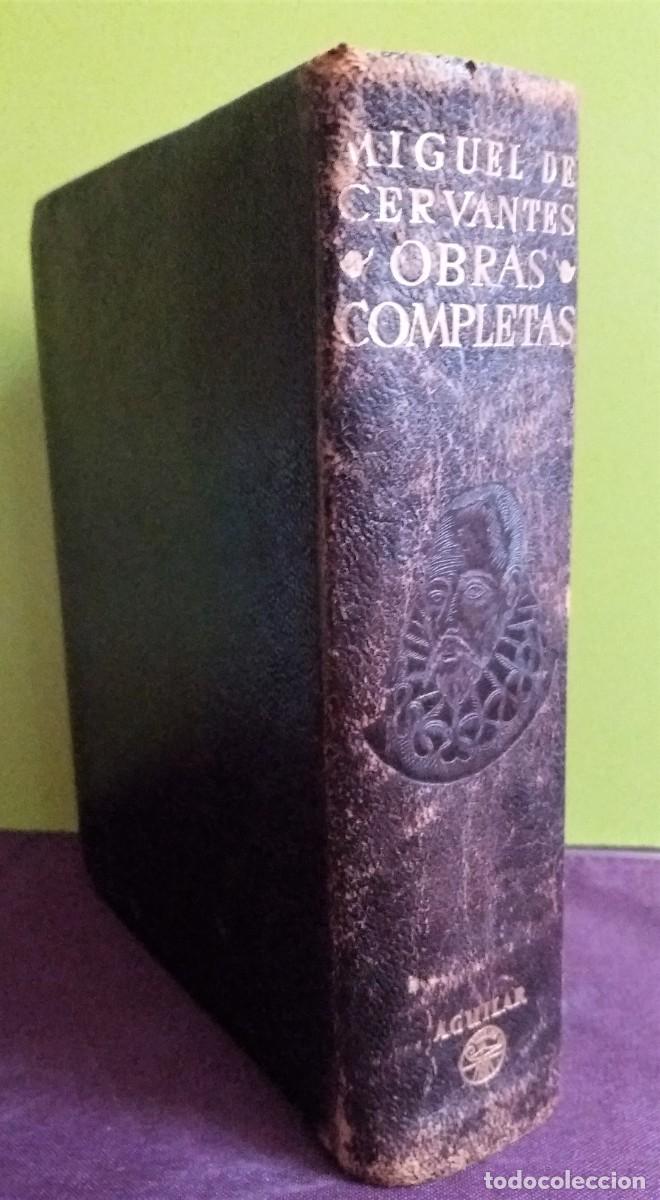 Libros: Obras completas, Cervantes. Aguilar, - Foto 1