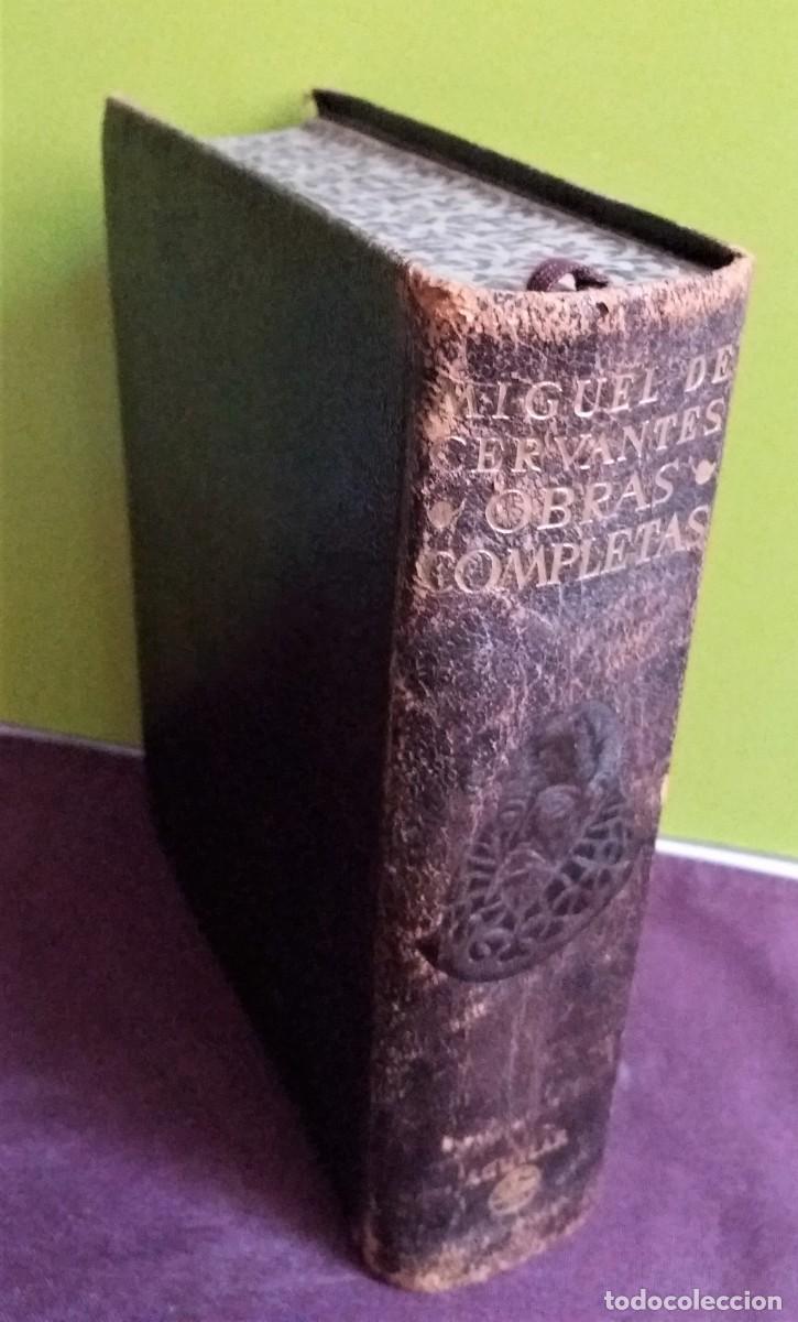 Libros: Obras completas, Cervantes. Aguilar, - Foto 2