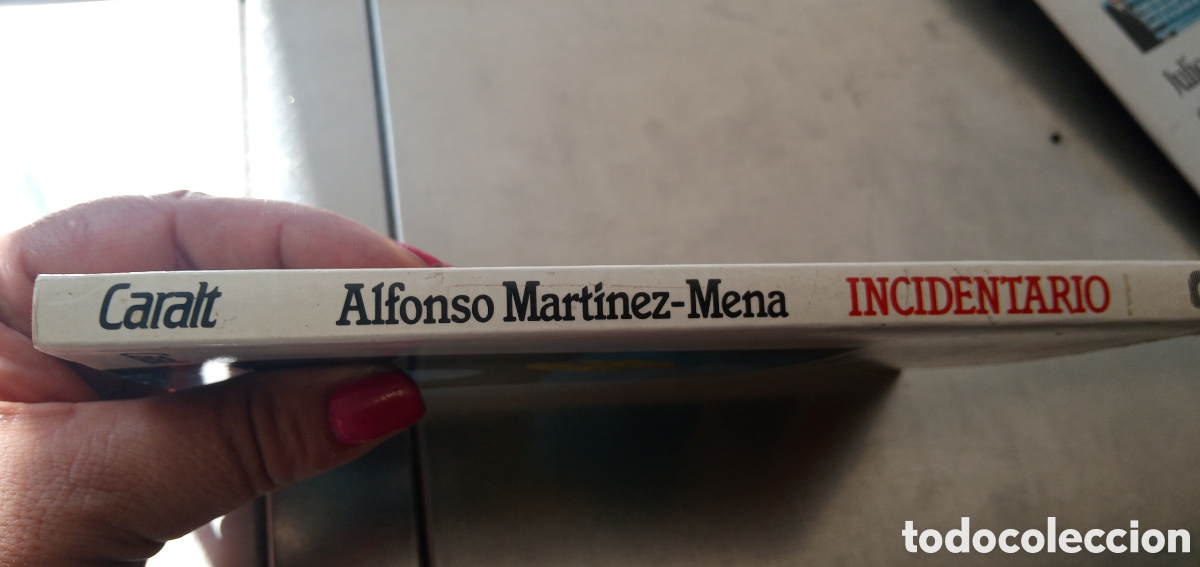 Libros: Incidentario.Alfonso Martinez_Mena.1985. - Foto 3