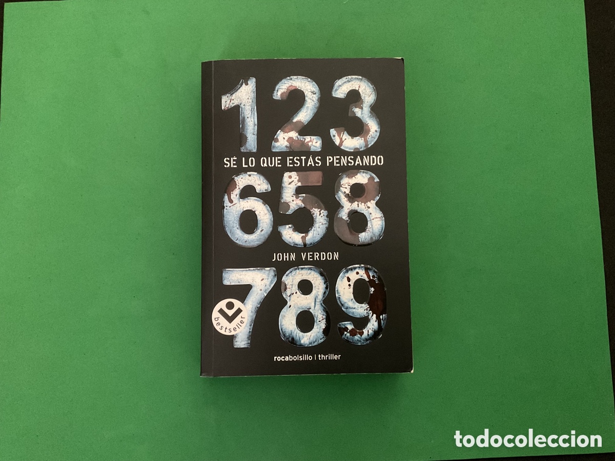Libros: SE LO QUE ESTAS PENSANDO DE JOHN VERDON. - Foto 1