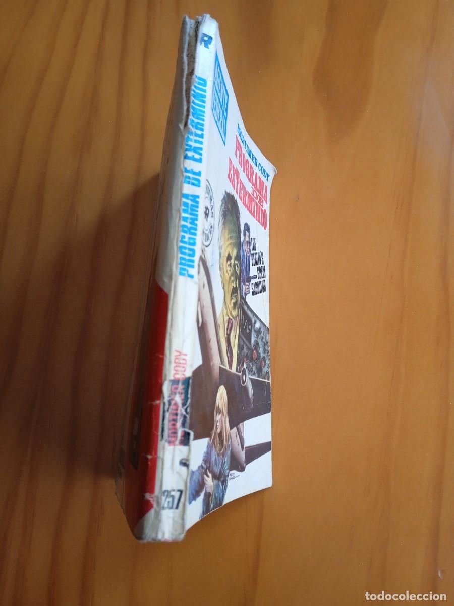 Libros: Editorial Roll&aacute;n. Colecci&oacute;n Agente Federal. N&deg;257. Programa de exterminio - Foto 2