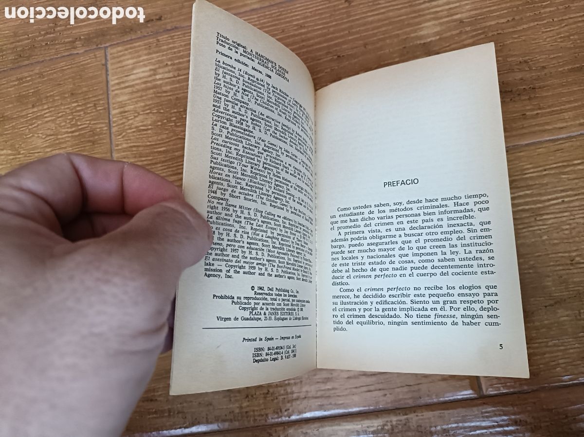 Libros: Libro Alfred Hitchcock presenta Doce y el Verdugo - Foto 4