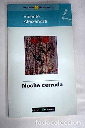Libros: NOCHE CERRADA - Aleixandre,Vicente - Foto 1