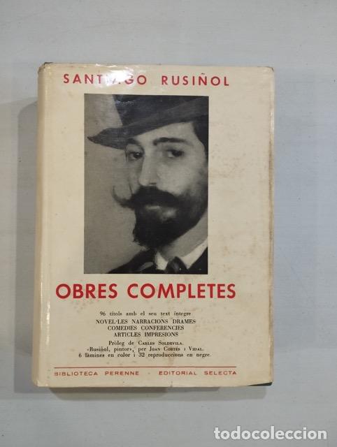 Libros: Santiago Rusi&ntilde;ol - Obres completes - Foto 1