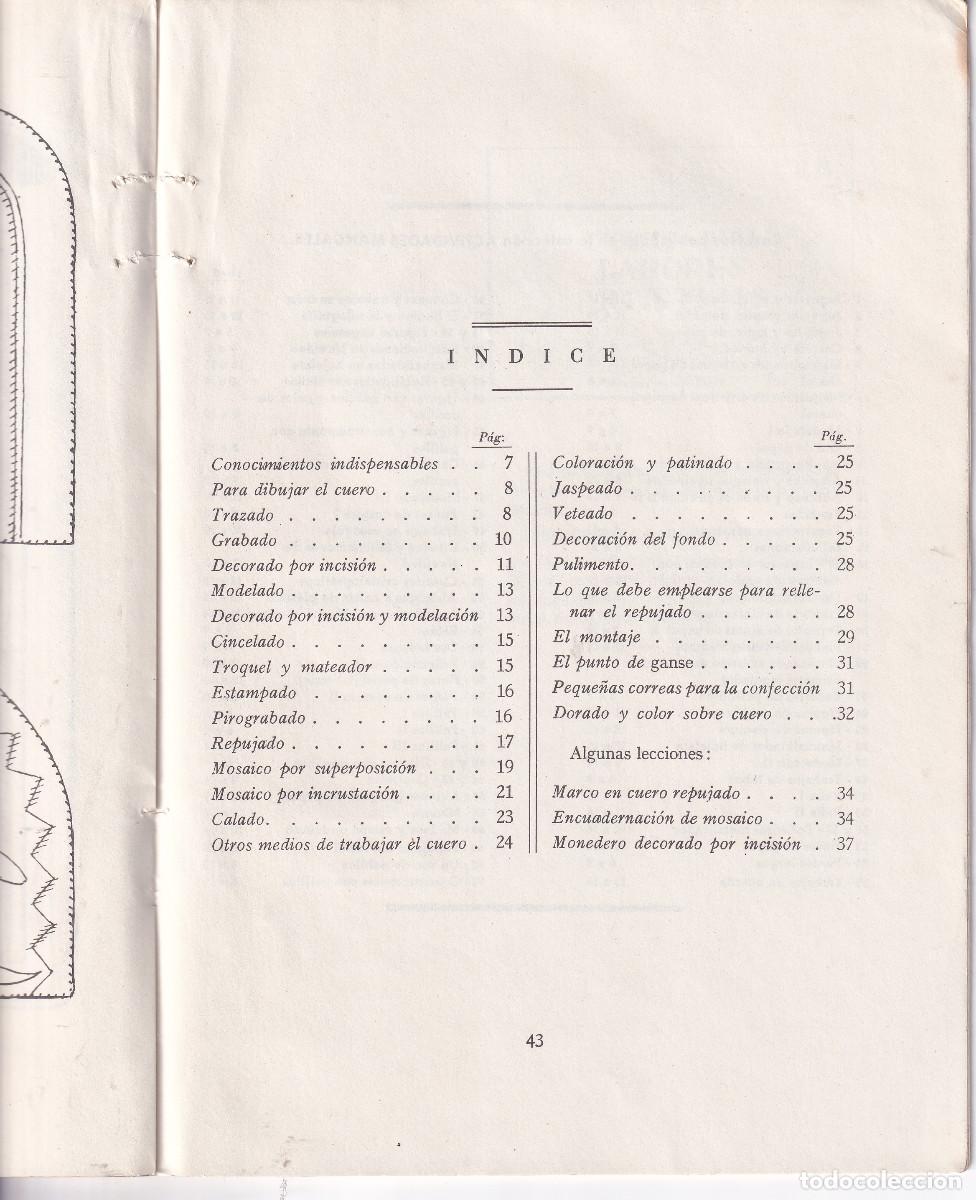 Libros: DECORACION ARTISTICA DEL CUERO - Foto 3