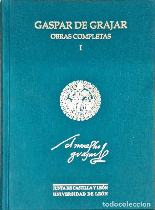 Libros: Obras - I - ( Gaspar de Grajar ) - DE GRAJAR, GASPAR - Foto 1