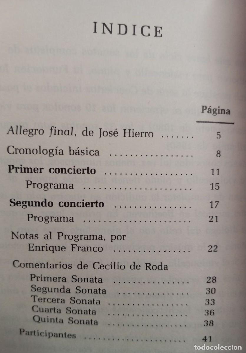 Libros: Ciclo de sonatas para violoncello y piano de Beethoven. - Foto 2