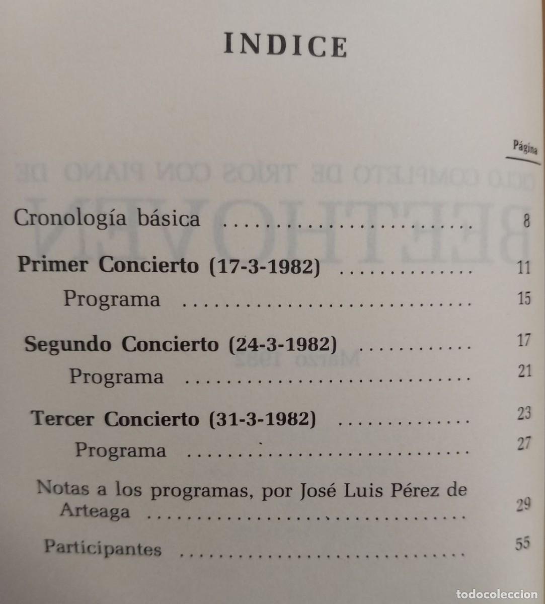 Libros: Ciclo completo de tr&iacute;os con piano de Beethoven. - Foto 2