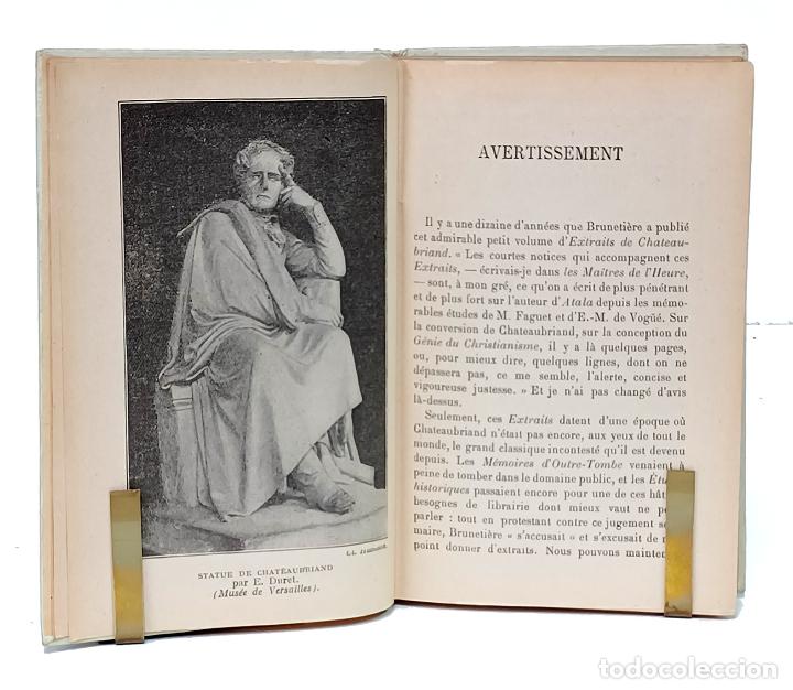 Libros: CHATEAUBRIAND. Extraits - Foto 4