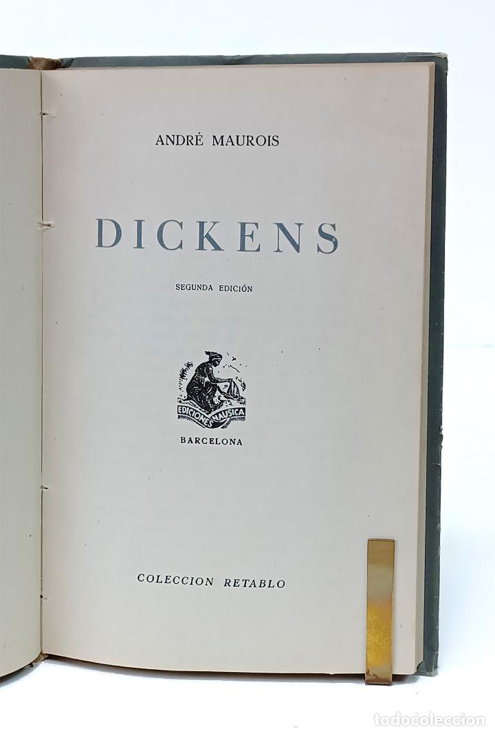 Libros: MAUROIS (Andr&eacute;). Dickens. [Biograf&iacute;a] - Foto 3