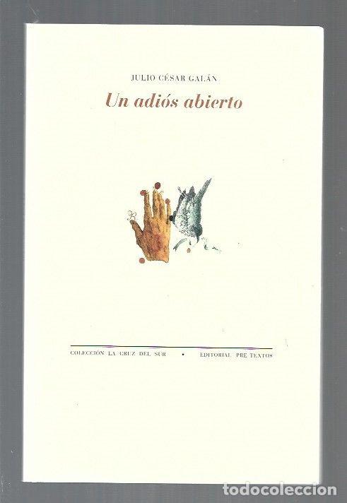 Libros: ADIOS ABIERTO - UN - GALAN, JULIO CESAR - Foto 2