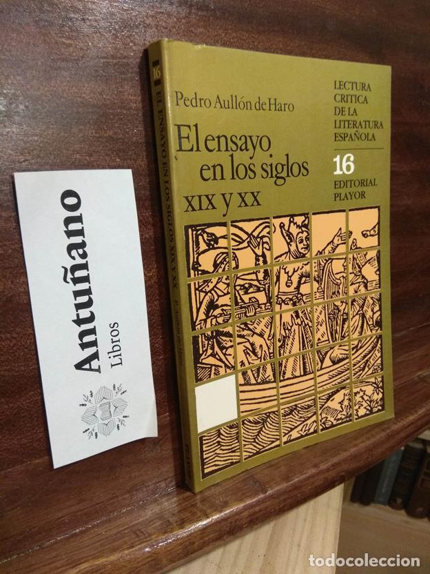 Libros: El ensayo de los siglos XIX y XX. 16 - Foto 1