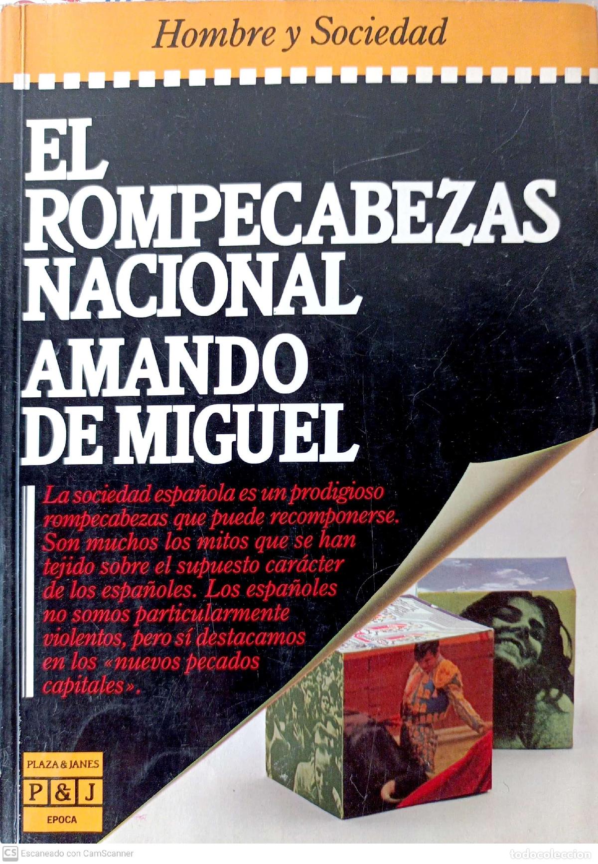 Libros: El rompecabezas nacional - Amando de Miguel - Foto 1