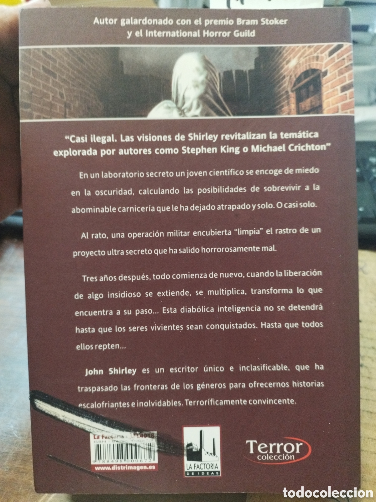 Libros: LOS QUE REPTAN - SHIRLEY,John - Foto 3