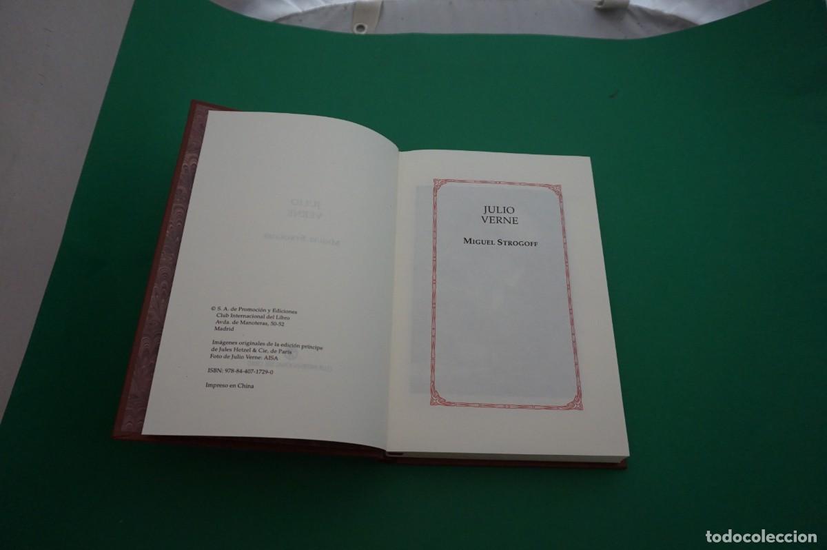 Libros: AMF-30A/ JULIO VERNE - MIGUEL STROGOFF - EDICION DE LUJO - Foto 2