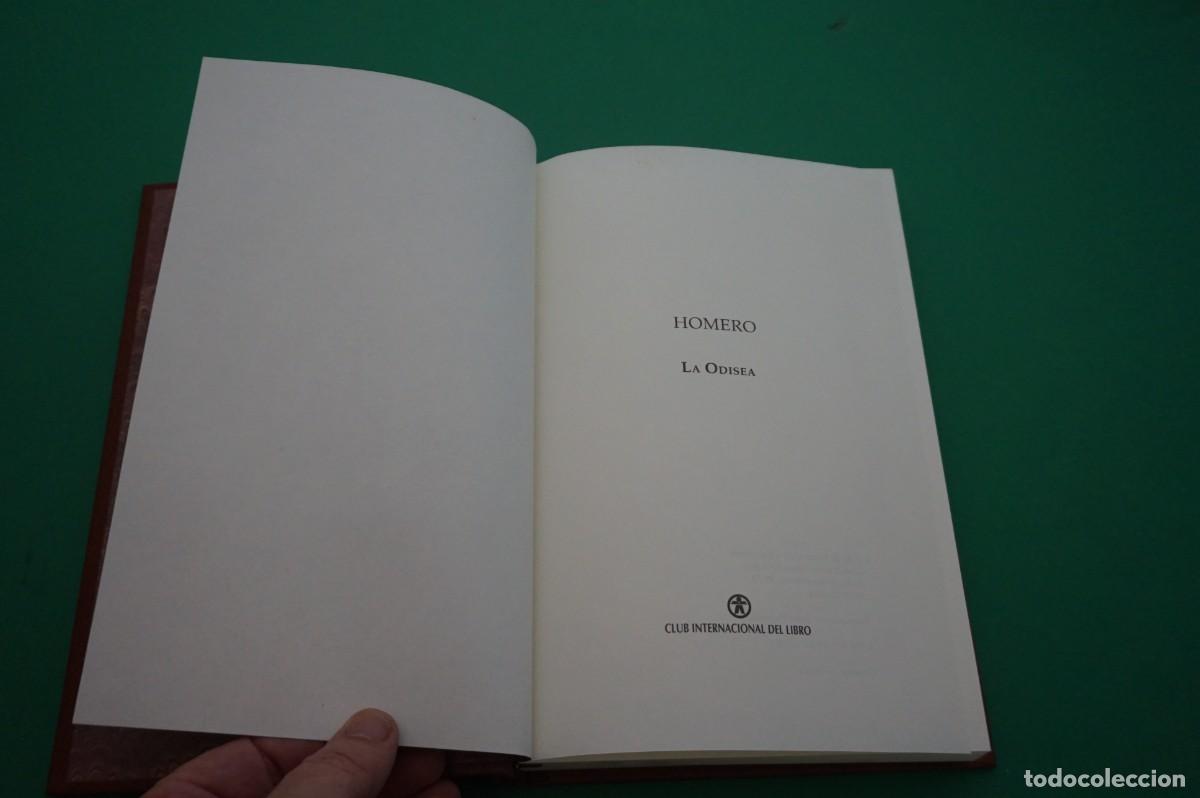 Libros: AMF-30A/ HOMERO - LA ODISEA - EDICION DE LUJO - Foto 2