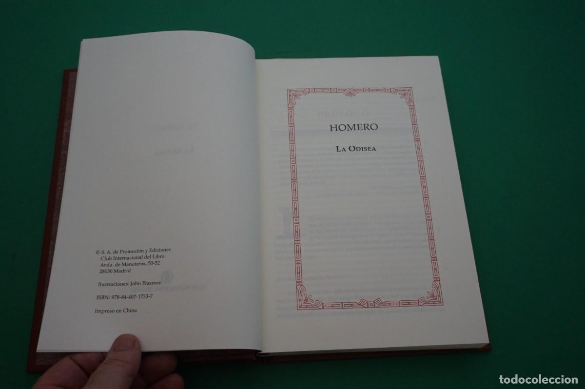 Libros: AMF-30A/ HOMERO - LA ODISEA - EDICION DE LUJO - Foto 3