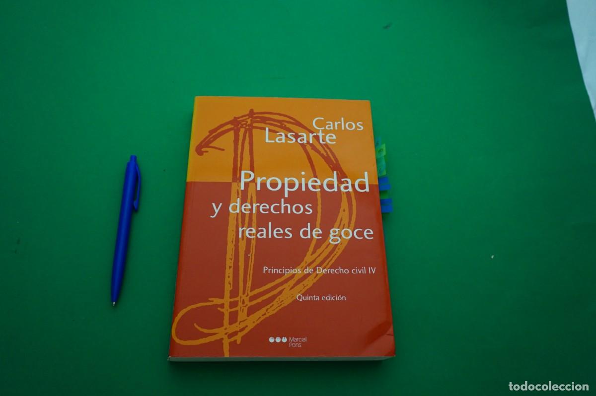 Livros em segunda m&atilde;o: AMF-30H/ PROPIEDAD Y DERECHOS REALES DE GOCE - CARLOS LASARTE / MARCIAL PONS