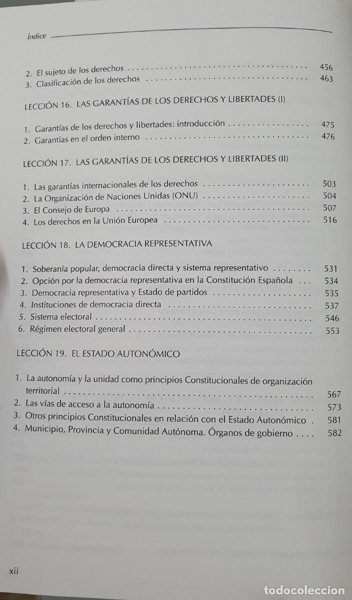 Libros: Introducci&oacute;n al r&eacute;gimen constitucional espa&ntilde;ol - Yolanda G&oacute;mez S&aacute;nchez - Foto 5