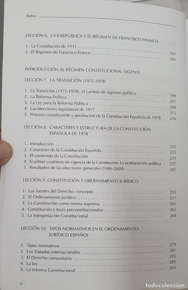 Libros: Introducci&oacute;n al r&eacute;gimen constitucional espa&ntilde;ol - Yolanda G&oacute;mez S&aacute;nchez - Foto 3