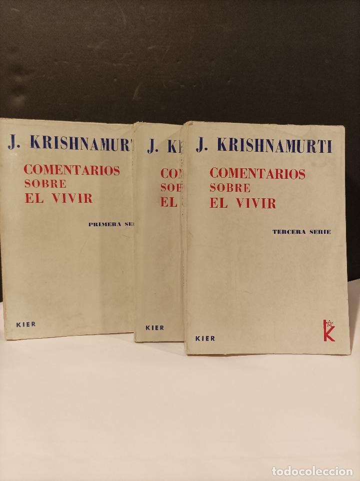 Libros: KRISHNAMURTI, J.- - Comentarios sobre el vivir. - Foto 1