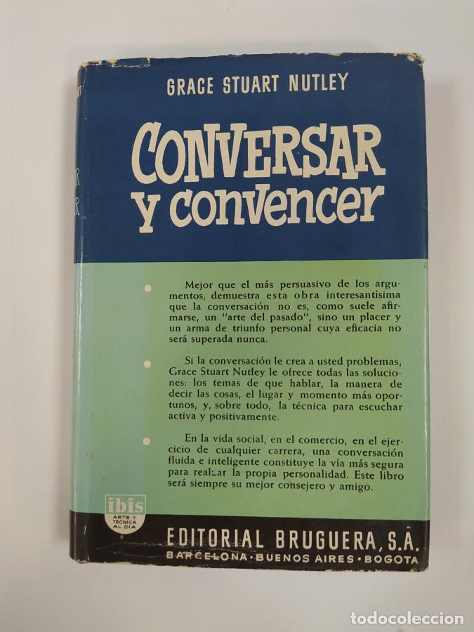 Libros: CONVERSAR Y CONVENCER. - GRACE STUART NUTLEY. TDK744B - Foto 1