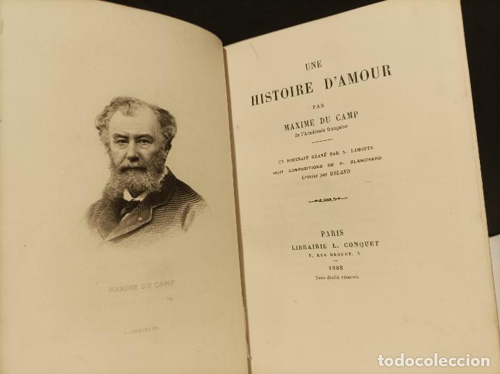 Libros: DU CAMP, Maxime.- - Une Histoire dAmour. - Foto 1