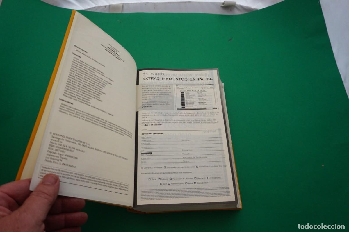 Libros: AMF-30H/ MEMENTO PRACTICO PROCESAL 2009-2010 - FRANCIS LEFEBVRE - Foto 2