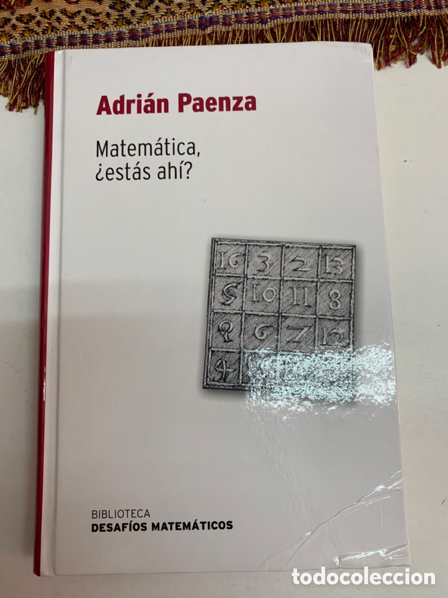 Libros: Adri&aacute;n Paenza, Matem&aacute;tica,&iquest;Est&aacute;s ah&iacute;? - Foto 1